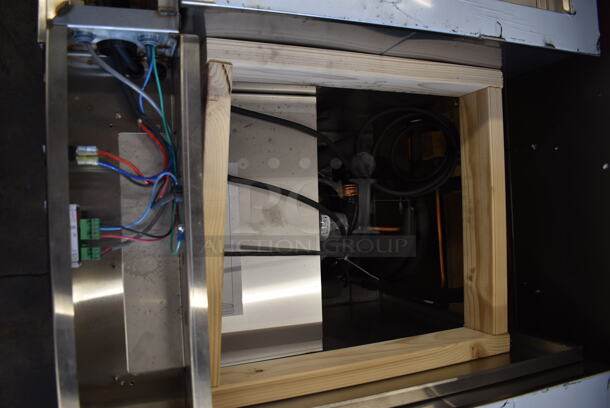 BRAND NEW SCRATCH AND DENT! 2022 Omniteam Low Voltage Lighting Refer Base and Cold Pans 4 Drawer Chef Base w/ Refrigerated Drop In. 208-230 Volt 1 Phase - Image 2 of 10