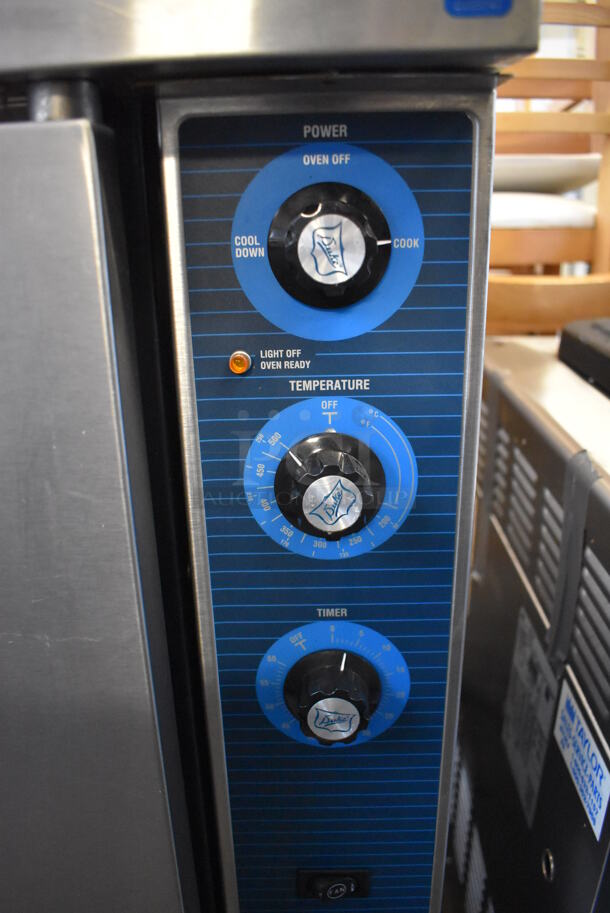 Duke 611-32V Stainless Steel Commercial Electric Powered Full Size Convection Oven w/ View Through Door, Solid Door, Metal Oven Racks and Thermostatic Controls. 38x42x39.5 - Image 8 of 8