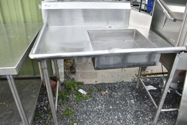 Stainless Steel Commercial Left Side Dirty Side Dishwasher. Goes GREAT w/ Item 249! - Image 2 of 5