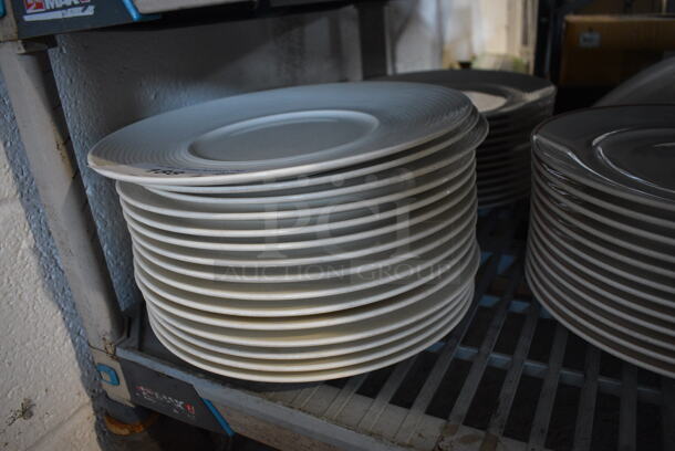 ALL ONE MONEY! Tier Lot of Various White Ceramic Plates - Image 5 of 5
