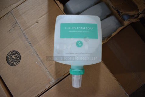 PALLET LOT OF 23 Boxes of 8 BRAND NEW IN BOX! Luxury Foam Soap Bottles. Total of 184. 23 Times Your Bid! 