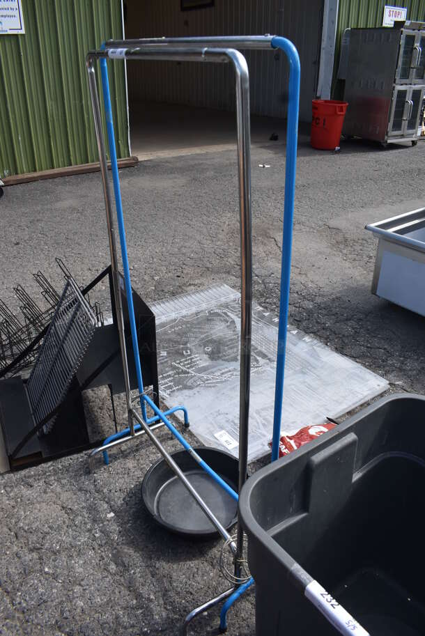 2 Metal Clothing Racks. 2 Times Your Bid! - Image 3 of 5