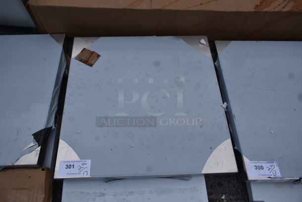 BRAND NEW SCRATCH AND DENT! Regency 600TSB3072S 30" x 72" 16-Gauge Stainless Steel Commercial Work Table with 4" Backsplash and Undershelf - Image 3 of 6