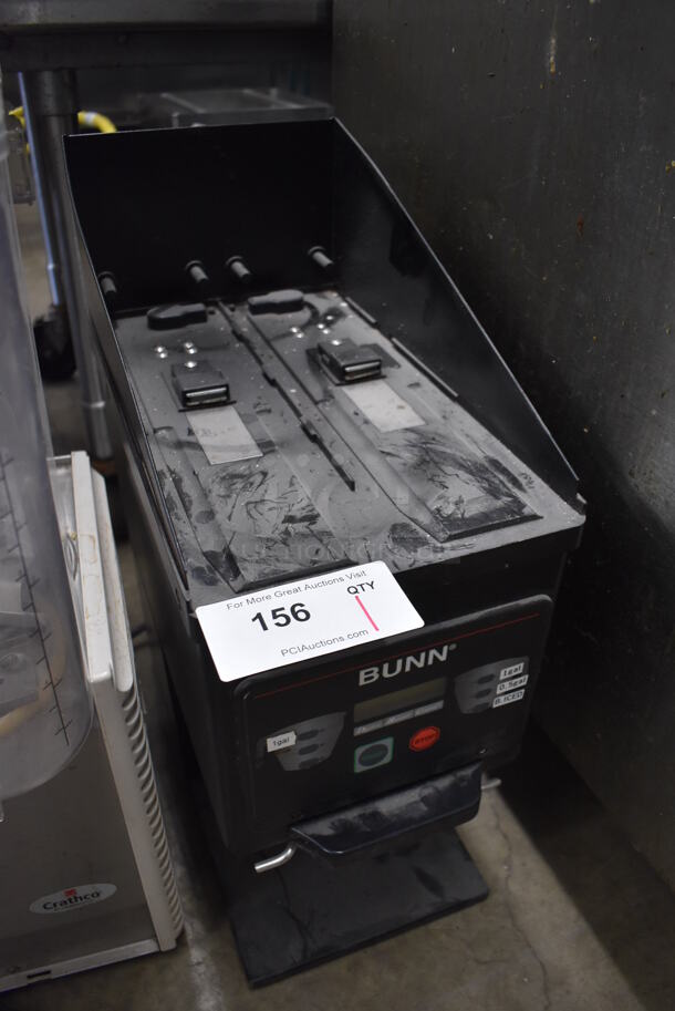 2017 Bunn MHG Stainless Steel Commercial Countertop Coffee Bean Grinder. 120 Volts, 1 Phase. 9x16x23. Cannot Test Without Hoppers - Image 2 of 5