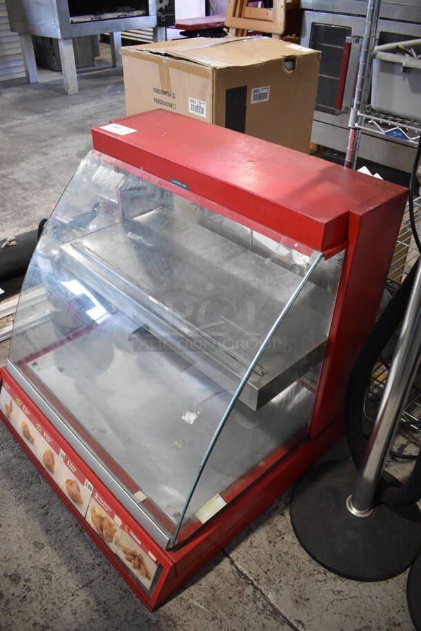 Metal Commercial Countertop Warming Display Case Merchandiser. 32.5x29x31. Cannot Test - Needs New Plug Head - Image 2 of 5