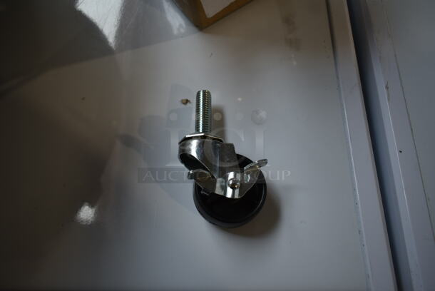 BRAND NEW SCRATCH AND DENT! Stainless Steel Rice Cooker Insert and Box of 4 Commercial Casters. - Image 7 of 8