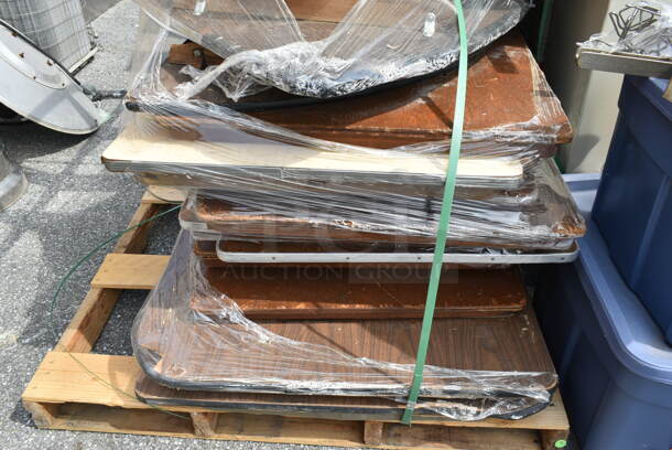 PALLET LOT of 13 Folding Tables. 13 Times Your Bid! - Image 2 of 2