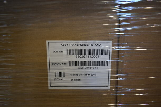 64 Boxes of BRAND NEW Lenovo Assembly Transformer AIO Stands. 64 Times Your Bid! - Image 2 of 5