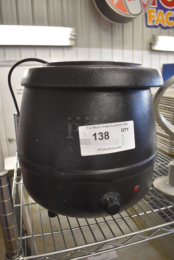 Glenray Metal Commercial Countertop Soup Kettle. 120 Volts, 1 Phase. 13x14x13. Tested and Working! - Image 2 of 5