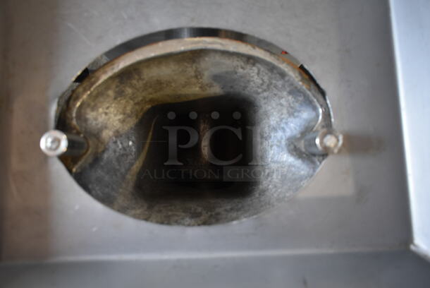 2015 Pro Cut KG-22W Stainless Steel Commercial Countertop Meat Grinder w/ Tray. 115 Volts, 1 Phase. Tested and Working! - Image 6 of 9