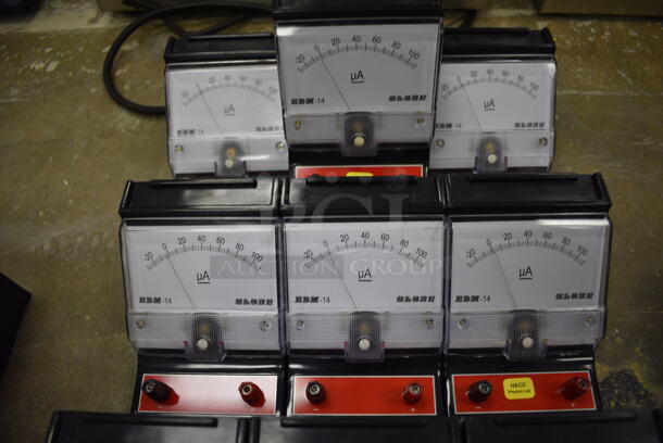 13 Globe EDM-14 Amp Meteres in Red and Black. 13 Times Your Bid! (Main Building) - Image 8 of 8