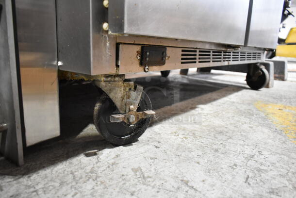 Beverage Air WTF48AHC Stainless Steel Commercial 2 Door Undercounter Freezer on Commercial Casters. 115 Volts, 1 Phase. Tested and Working! - Image 2 of 5