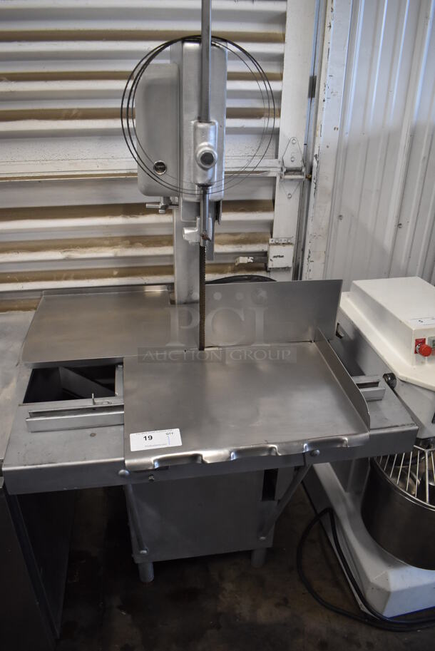 Hobart 5212 Stainless Steel Commercial Floor Style Meat Saw. 115 Volts, 1 Phase. 37x31x68. Tested and Working! - Image 2 of 8