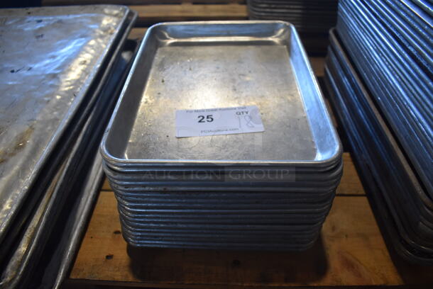 18 Metal Quarter Size Baking Pans. 9.5x13x1. 18 Times Your Bid!
