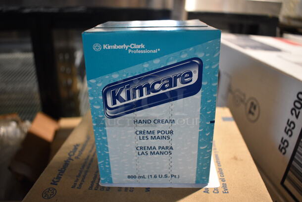 3 Boxes of 4 Kimberly Clark Kimcare Hand Cream. Total of 12. 3 Times Your Bid!