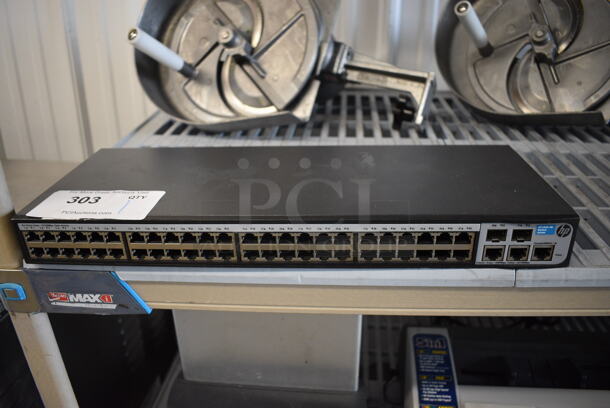 HP 1910-48 Switch. 17.5x6.5x2 - Image 1 of 3
