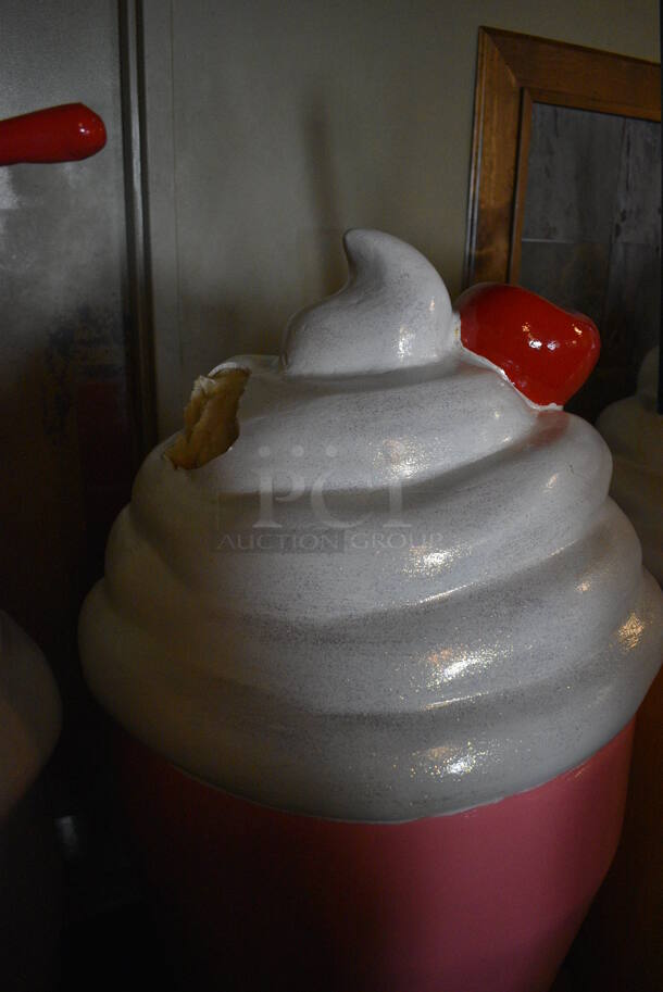 5 Decorative Sundae Statues. 24x24x70. 5 Times Your Bid! BUYER MUST REMOVE. (Susquehanna Ale House) - Image 5 of 6
