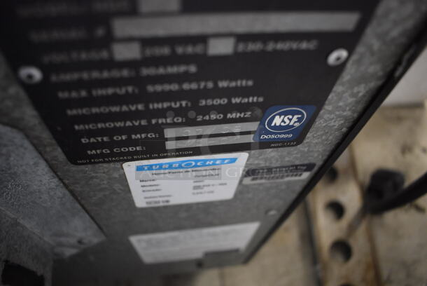 Turbochef NGCD6 Stainless Steel Commercial Countertop Electric Powered Rapid Cook Oven. 208/240 Volts, 1 Phase. 26x29x23 - Image 7 of 7