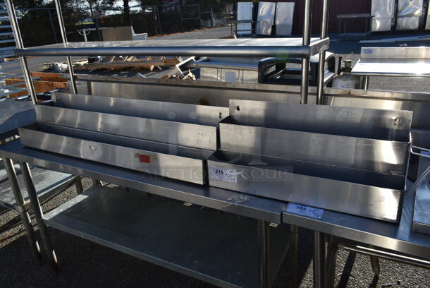 2 Stainless Steel Double Speedwells. 2 Times Your Bid! - Image 1 of 5