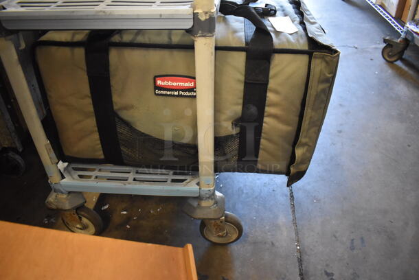 Rubbermaid Pro Serve Gray Front Load Portable Food Carrying Case. 17x27x15 - Image 3 of 6