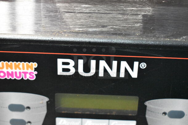 Bunn MHG Stainless Steel Commercial Countertop Coffee Bean Grinder w/ 2 Hoppers. 120 Volts, 1 Phase. Tested and Working! - Image 2 of 7