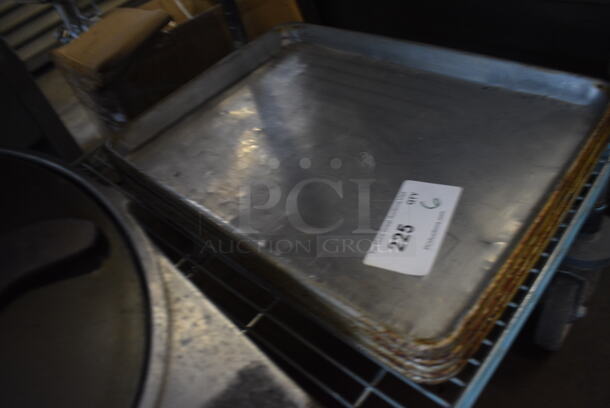 6 Metal Half Size Baking Pans. 13x18x1. 6 Times Your Bid! - Image 2 of 2