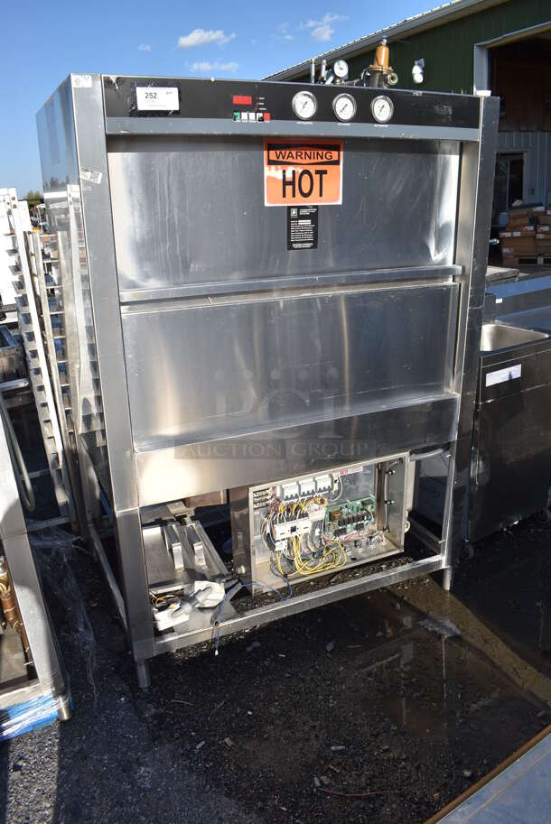 Douglas SD-20-IREL Stainless Steel Commercial Natural Gas Powered Pot and Pan Washer. 480 Volts, 3 Phase. 50x36x71 - Image 2 of 6