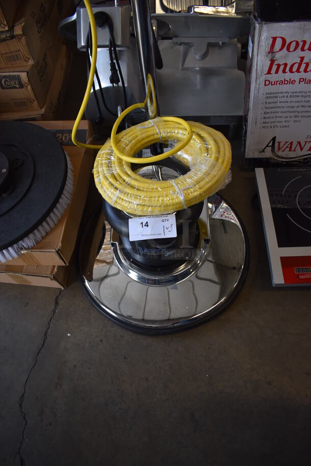 BRAND NEW! Lavex 978LAVP20A Janitorial 20" Single Speed Rotary Floor Cleaning Machine w/ 3 Lavex Pad Drivers. 110-120 Volts, 1 Phase. 20x24x44. Tested and Working! - Image 4 of 9