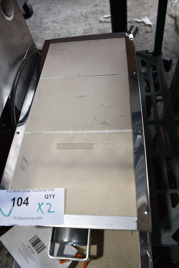 2 BRAND NEW SCRATCH AND DENT! Items; HP1039 Imperial 1039 Infrared Burner-Small and HP1040 Imperial 1040 Infrared Burner 27-3/4 X 8-1/ 8. 2 Times Your Bid! - Image 4 of 8