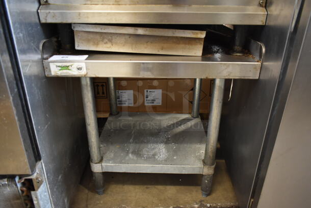 Regency 600ES2424G Stainless Steel Commercial Equipment Stand w/ Under Shelf. - Image 1 of 4