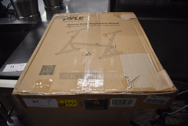 IN ORIGINAL BOX! Pyle Heavy Duty Keyboard Stand - Image 4 of 4