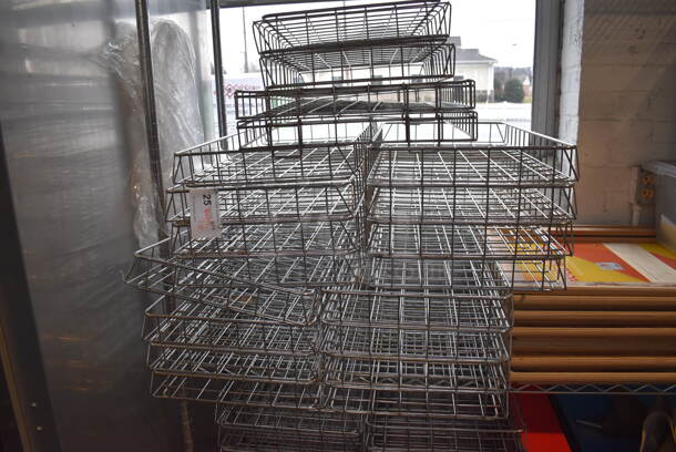 ALL ONE MONEY! Metro Lot of Various Items Including Metal Baskets, Poly Bins and Metal Legs. Does Not Include Shelving Unit - Image 4 of 8