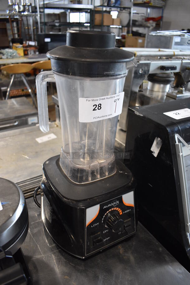 Avamix Model HS-7240 Metal Commercial Countertop Blender w/ Pitcher. 120 Volts, 1 Phase. 10x11x20. Tested and Working! - Image 2 of 5