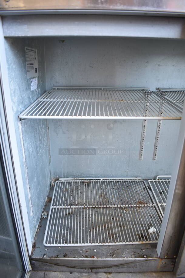 Beverage Air BB72GY-1-S Stainless Steel Commercial 3 Door Back Bar Cooler Merchandiser. 115 Volts, 1 Phase. Tested and Working! - Image 5 of 6