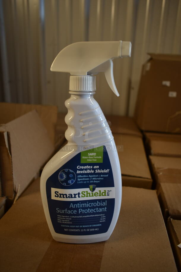 PALLET LOT of 45 Cases of 12 BRAND NEW Smart Shield Antimicrobial Surface Protectant Spray Bottles. 45 Times Your Bid! - Image 5 of 5
