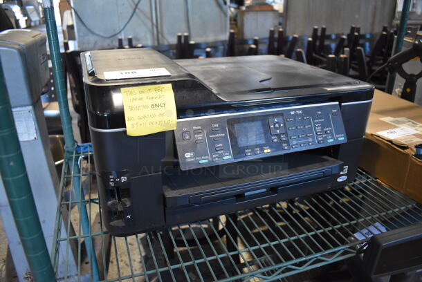 Epson C441A WF-7510 Countertop Scanner Copier Printer Fax Machine. 22x19x12 - Image 2 of 6