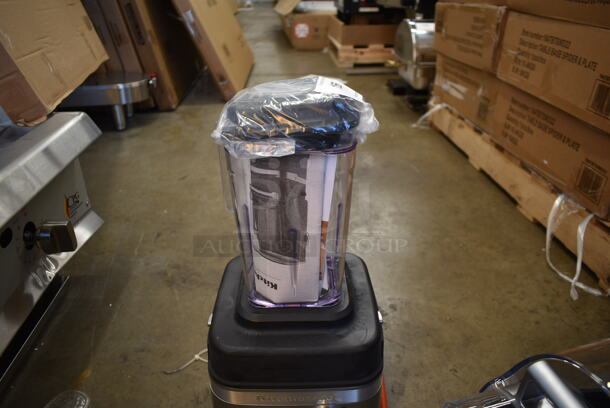 BRAND NEW SCRATCH AND DENT! KitchenAid KSBC1B2CU Metal Commercial Countertop Blender. 120 Volts, 1 Phase. Tested and Working! - Image 4 of 7