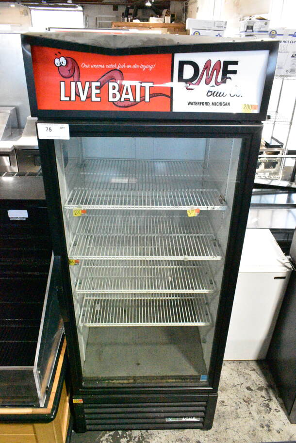 2020 True GDM-26-HC Metal Commercial Single Door Reach In Cooler Merchandiser w/ Poly Coated Racks. 115 Volts, 1 Phase. Tested and Working! - Image 1 of 6