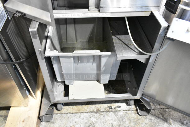Fresh N Squeeze POS-1 Stainless Steel Commercial Floor Style Automatic Citrus Juicer on Commercial Casters. 120 Volts, 1 Phase. Tested and Working! - Image 3 of 6