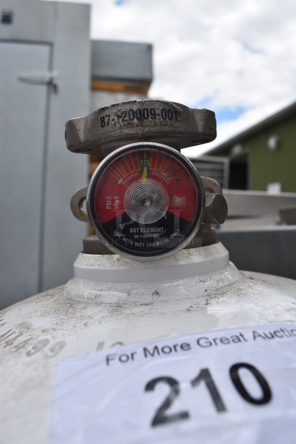 Kidde WHDR-600 Metal Fire Suppression Tank. - Image 4 of 4