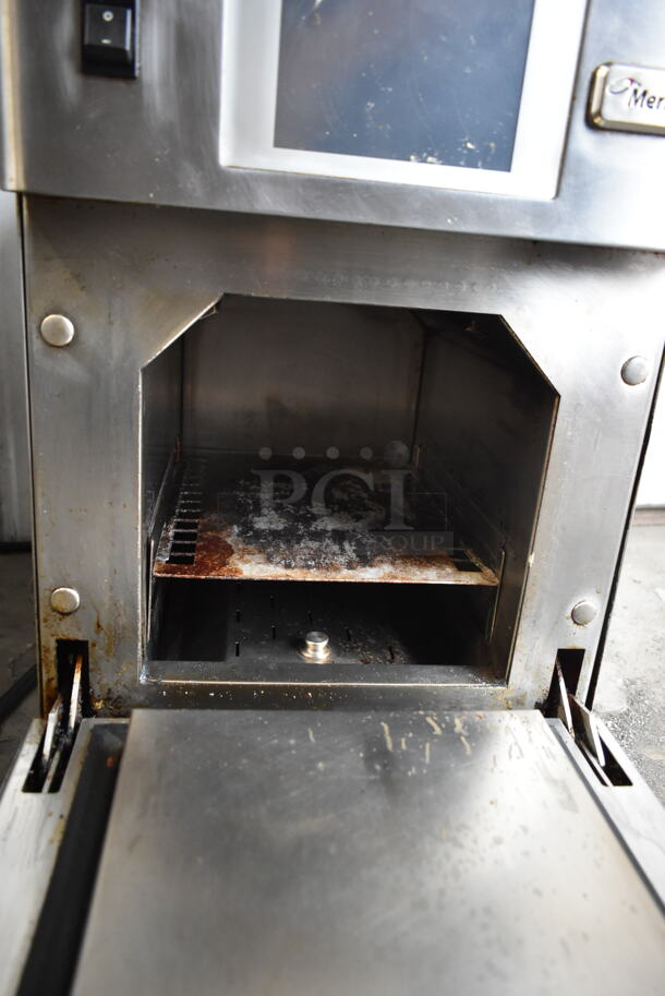 2014 Merrychef eikon e2 Stainless Steel Commercial Countertop Electric Powered Rapid Cook Oven. 208/240 Volts, 1 Phase.  - Image 5 of 7