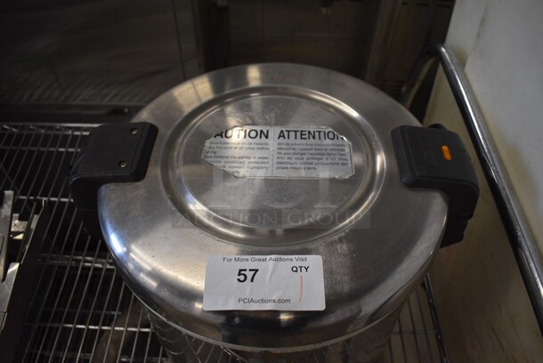 Zojirushi Metal Commercial Countertop Rice Cooker. 18x15x13. - Image 3 of 5
