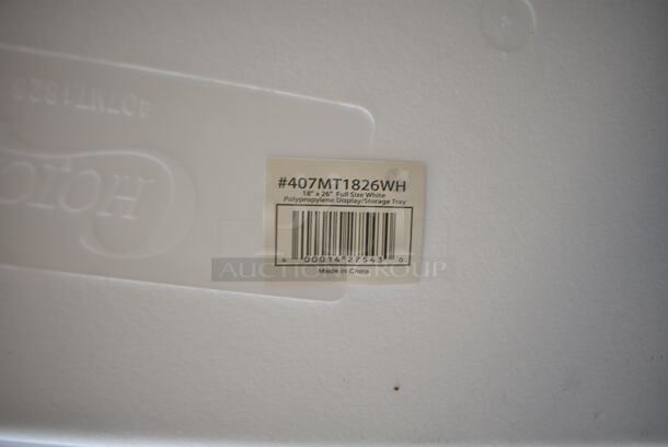 25 Poly Trays Including 407MT1826BKBlack and 407MT1826WH White. 25 Times Your Bid!  - Image 6 of 6