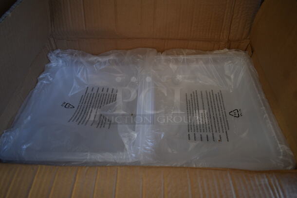 9 Boxes of 24 BRAND NEW IN BOX! Vigor 247FP122PP 1/2 Size 2 1/2" Deep Translucent Polypropylene Food Pan. 9 Times Your Bid! - Image 4 of 4