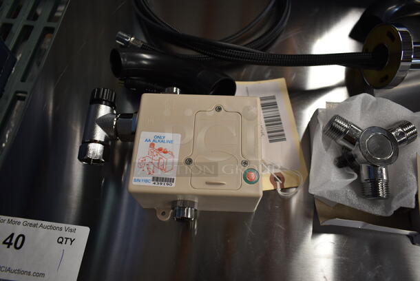 BRAND NEW SCRATCH AND DENT! Waterloo 750EFWMSHS Electronic Hands Free Sensor Faucet. Stock Picture Used as Gallery. - Image 5 of 9