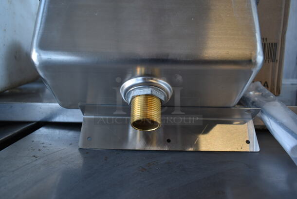 BRAND NEW SCRATCH AND DENT! Regency 600DW11 Stainless Steel Ice Cream Dipper Well and Faucet Set - Image 5 of 8