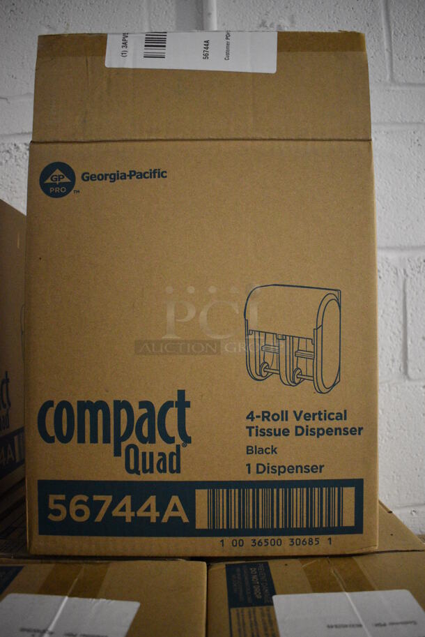 5 BRAND NEW IN BOX! Georgia Pacific Compact Poly Wall Mount Toilet Paper Dispenser. 11x8x14. 5 Times Your Bid! - Image 3 of 4