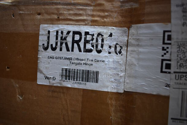BRAND NEW IN BOX! JJKRB018 EAG G707 JWN3 Offroad Tire Carrier Tailgate Hinge for Jeep Wrangler. Stock Picture Used For Gallery - Image 3 of 4