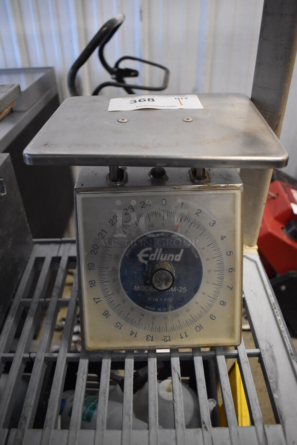 Edlund Metal Countertop Food Portioning Scale. 9x8x9
