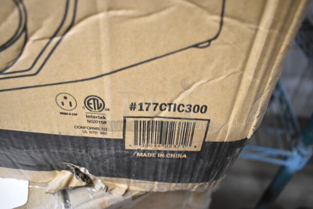 BRAND NEW SCRATCH AND DENT! Galaxy 177CTIC300 Countertop Ice Crusher. 120 Volts, 1 Phase. Tested and Working! - Image 4 of 4
